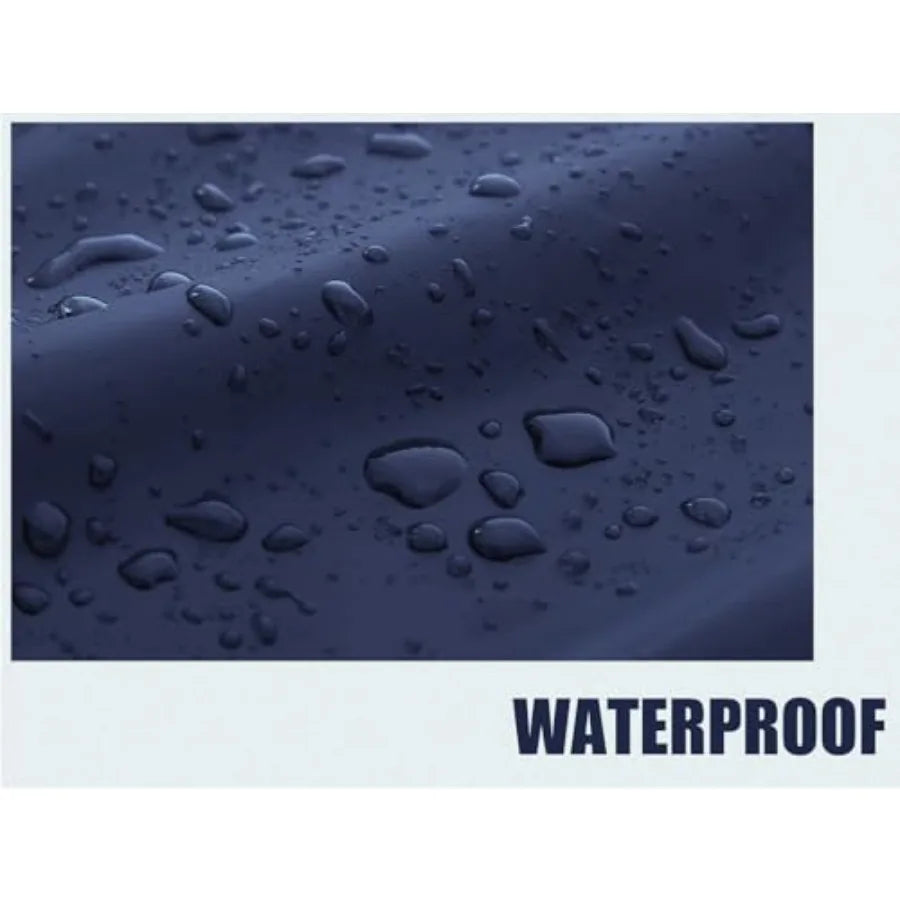 Rain Suits for Men Waterproof High Visibility Rain Gear Lightweight Rain Jacket with Bib Overalls Fishing Farming Golf